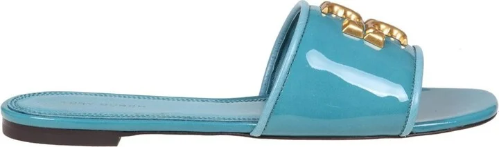 Tory Burch Eleanor Logo Plaque Sandals