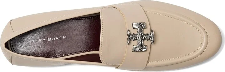 Tory Burch Eleanor Pave Loafers Women's Flat Shoes Stone Gray : 5.5 M, Leather - Image 2