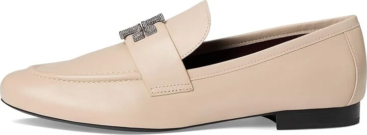 Tory Burch Eleanor Pave Loafers Women's Flat Shoes Stone Gray : 5.5 M, Leather - Image 6