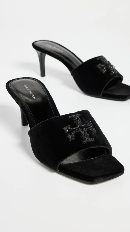 Tory Burch Eleanor Pave Mule Sandals 65mm - Image 3
