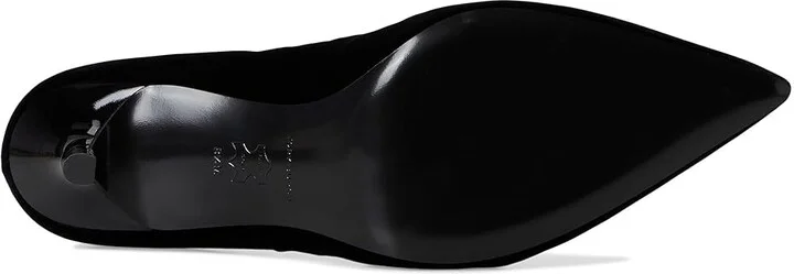 Tory Burch Eleanor Pave Pump 65 mm High Women's Heels Perfect Black 2 : 6 M, Leather/Suede - Image 3