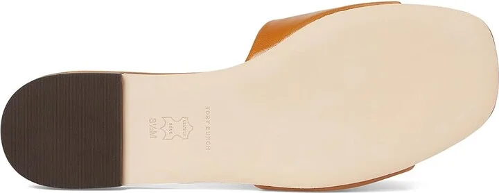 Tory Burch Eleanor Slide Women's Shoes Caramel Corn/Gold : 6.5 M, Leather - Image 3