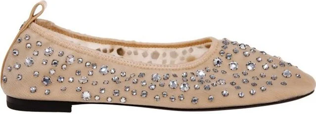 Tory Burch Embellished Ballet Flats