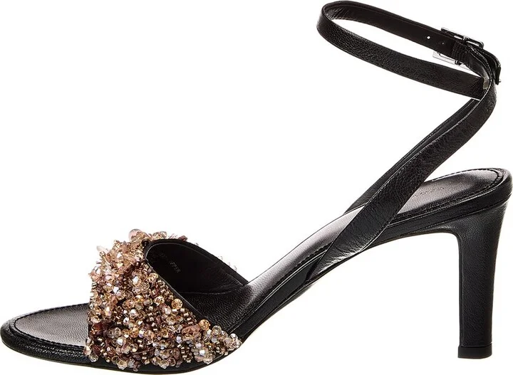 Tory Burch Embellished Leather Sandal - Image 2