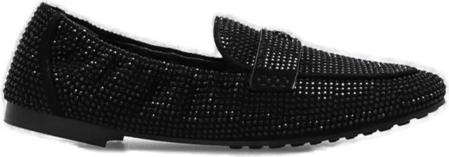 Tory Burch Embellished Slip-On Loafers