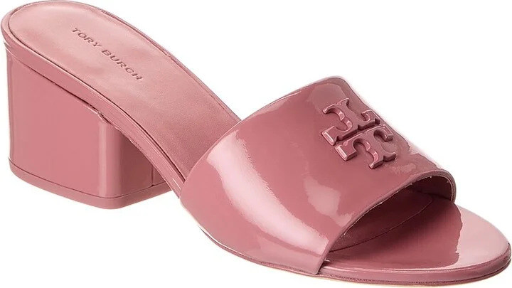 Tory Burch Everly Block Heel Patent Sandal