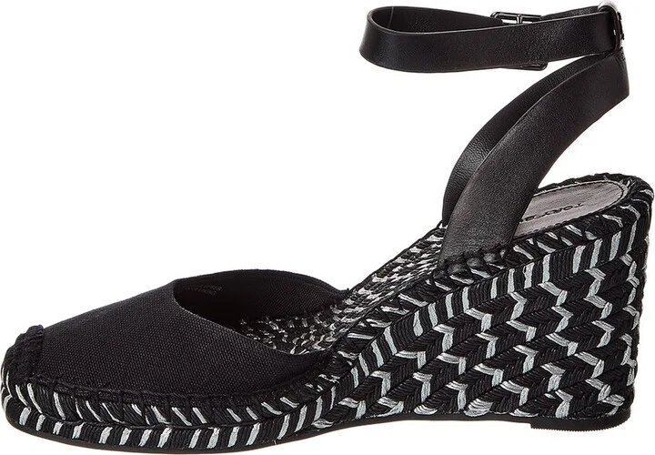 Tory Burch Everly Canvas Wedge Sandal - Image 2