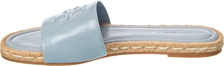 Tory Burch Everly Leather Espadrille Slide - Image 2