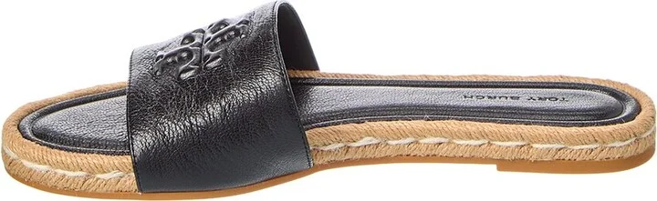 Tory Burch Everly Leather Espadrille Slide - Image 2