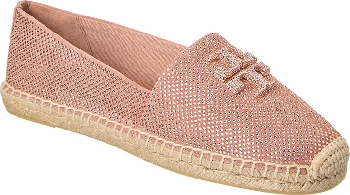 Tory Burch Everly Leather Espadrille Slide