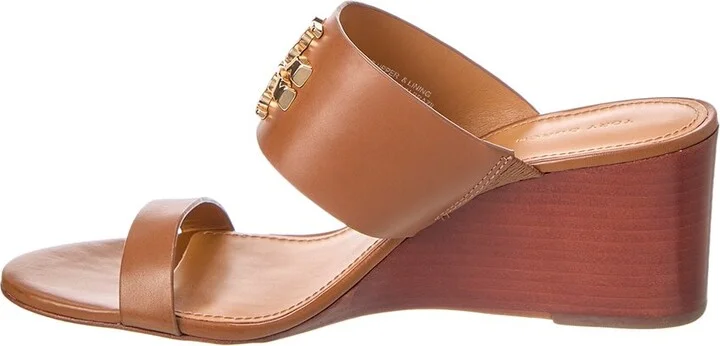 Tory Burch Everly Leather Wedge Sandal - Image 2
