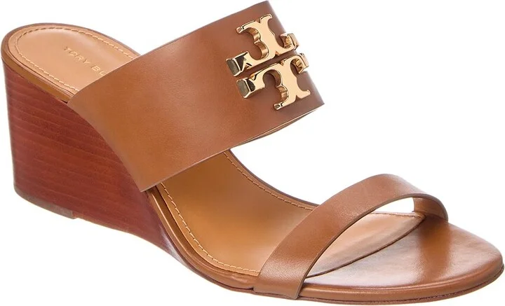 Tory Burch Everly Leather Wedge Sandal