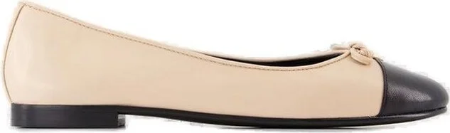 Tory Burch Gap Toe Ballet Flats