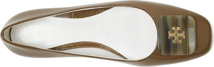 Tory Burch Georgia Ballet Women's Shoes Almond Oats : 5 M, Leather - Image 2