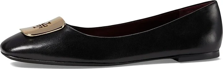 Tory Burch Georgia Ballet Women's Shoes Perfect Black 3 : 5 M, Leather - Image 5