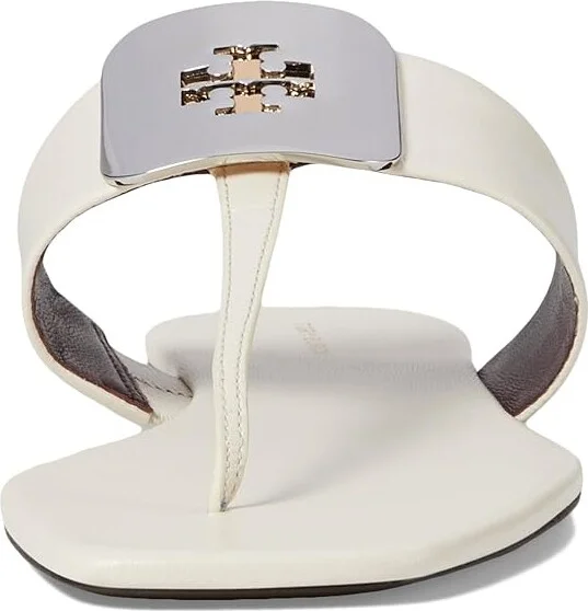 Tory Burch Georgia Sandals Women's Sandals Light Cream : 5 M, Leather - Image 2