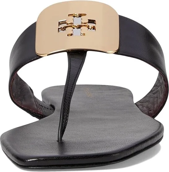 Tory Burch Georgia Sandals Women's Sandals Perfect Black : 5 M, Leather - Image 2