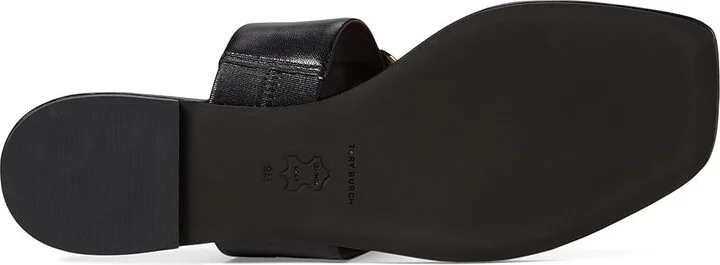 Tory Burch Georgia Sandals Women's Sandals Perfect Black : 5 M, Leather - Image 3
