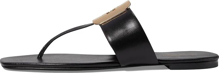 Tory Burch Georgia Sandals Women's Sandals Perfect Black : 5 M, Leather - Image 5