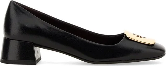 Tory Burch Georgia Square-Toe Pumps