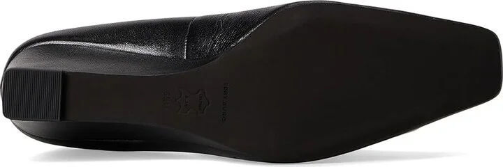 Tory Burch Georgia Wedge 55 mm High Women's Heels Perfect Black : 10.5 M, Leather - Image 3