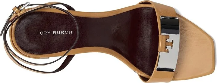 Tory Burch Gigi Sandal 55Mm Women's Sandals Cantucci/Silver : 8 M, Leather - Image 2