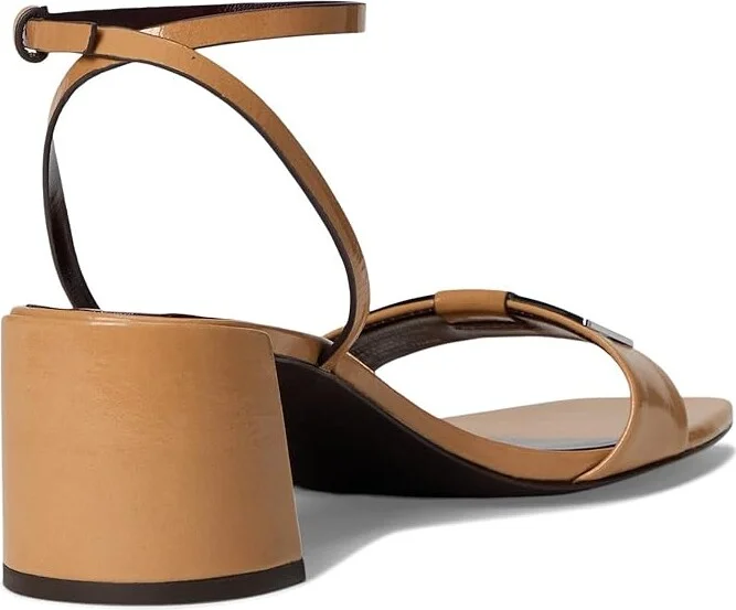 Tory Burch Gigi Sandal 55Mm Women's Sandals Cantucci/Silver : 8 M, Leather - Image 4