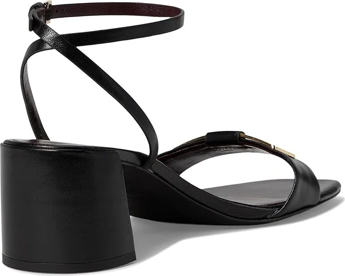 Tory Burch Gigi Sandal 55Mm Women's Sandals Perfect Black/Gold : 5.5 M, Leather - Image 4
