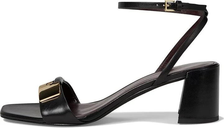 Tory Burch Gigi Sandal 55Mm Women's Sandals Perfect Black/Gold : 5.5 M, Leather - Image 6