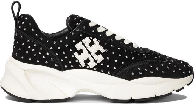 Tory Burch Good Luck Lace-Up Sneakers