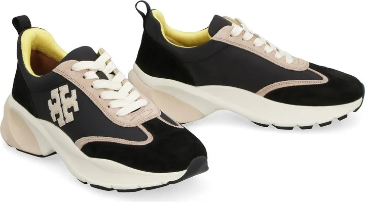 Tory Burch Good Luck Leather Sneakers - Image 3