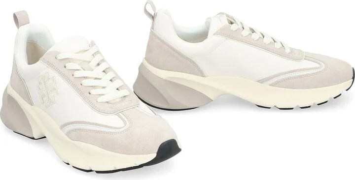Tory Burch Good Luck Leather Sneakers - Image 3