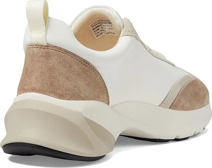 Tory Burch Good Luck Trainer Women's Shoes White/New Ivory/Cerbiatto : 10.5 M, Leather/Suede - Image 4