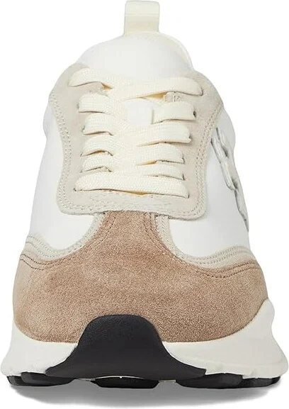 Tory Burch Good Luck Trainer Women's Shoes White/New Ivory/Cerbiatto : 10.5 M, Leather/Suede - Image 5