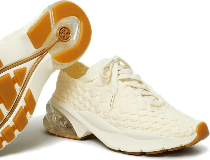 Tory Burch Good Luck Woven Trainer - Image 3