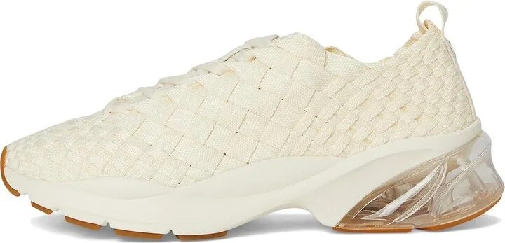 Tory Burch Good Luck Woven Trainer Women's Shoes New Ivory : 7 M, Leather/Rubber - Image 6