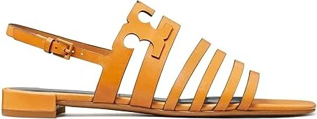 Tory Burch Ines Cage Sandals Women's Sandals Brandy/Brandy : 5.5 M, Leather - Image 4