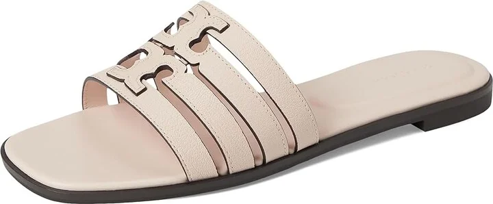 Tory Burch Ines Cage Slide Women's Sandals Soft Pink/Soft Pink : 5 M, Leather - Image 5