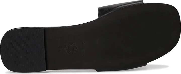 Tory Burch Ines Flat Slide Women's Shoes Perfect Black : 10 M, Leather - Image 3