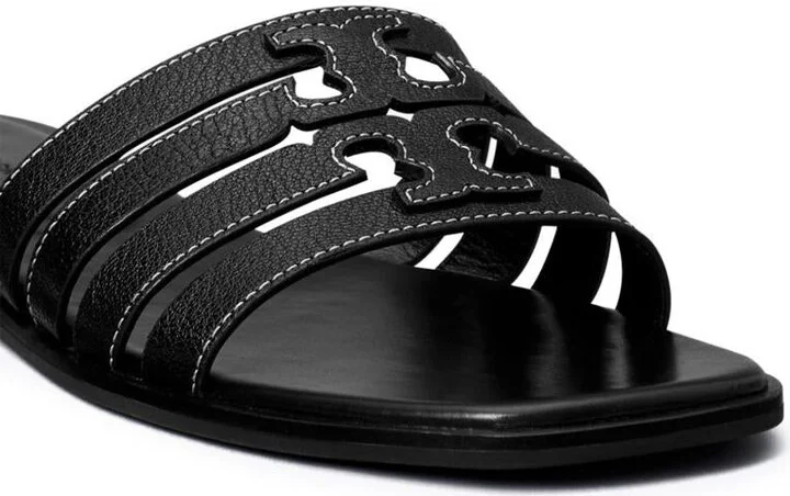 Tory Burch Ines Leather Cage Sandals - Image 2