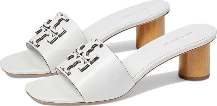 Tory Burch Ines Mule Sandal 55 mm Women's Shoes Gardenia : 10 M, Leather