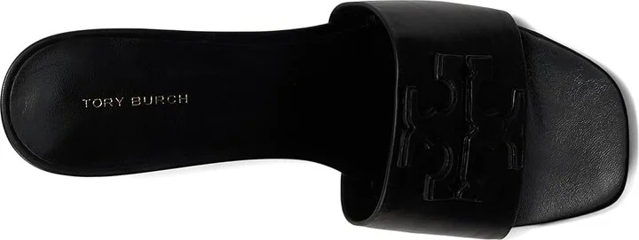 Tory Burch Ines Mule Sandal 55 mm Women's Shoes Perfect Black : 10 M, Leather - Image 2