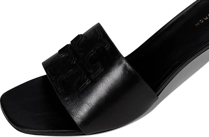 Tory Burch Ines Mule Sandal 55 mm Women's Shoes Perfect Black : 10 M, Leather - Image 7