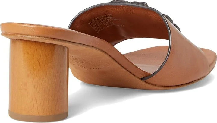 Tory Burch Ines Mule Sandal 55 mm Women's Shoes Tan : 10 M, Leather - Image 4