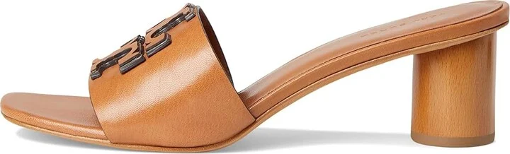 Tory Burch Ines Mule Sandal 55 mm Women's Shoes Tan : 10 M, Leather - Image 6