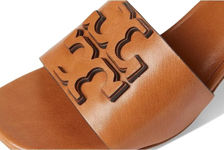 Tory Burch Ines Mule Sandal 55 mm Women's Shoes Tan : 10 M, Leather - Image 7