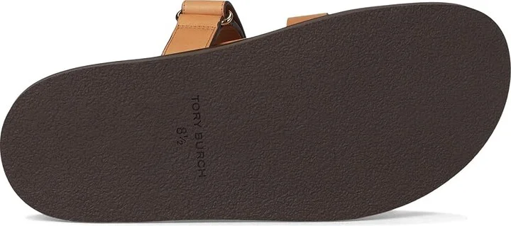 Tory Burch Ines Sport Slide Women's Sandals Camello : 8.5 M, Suede - Image 3