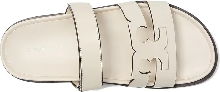 Tory Burch Ines Sport Slide Women's Sandals New Ivory : 11 M, Suede - Image 2