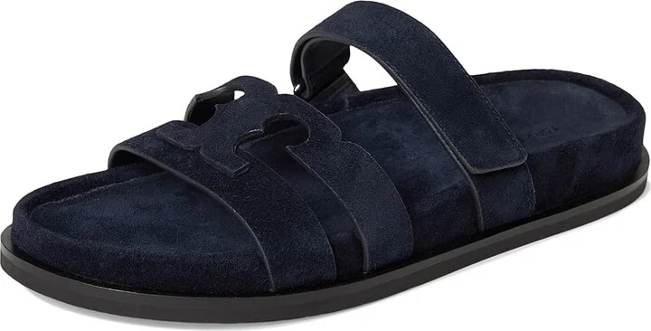 Tory Burch Ines Sport Slide Women's Sandals New Navy : 5.5 M, Suede - Image 5