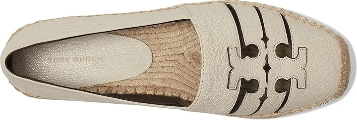 Tory Burch Ines Strap Platform Espadrille Women's Flat Shoes Light Cream : 8.5 M, Leather - Image 2
